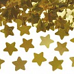 Párty konfety - vystreľovacie, hviezdy, farba zlatá (1 ks) - KF4006