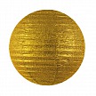 Lampión - Glittery lantern, gold, Ø 25 cm (1 ks) - LP4009