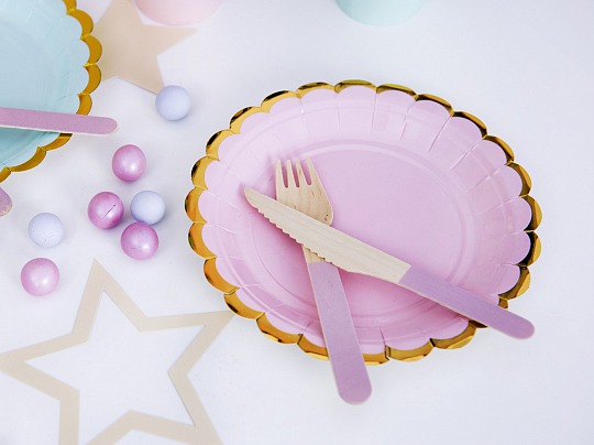 Drevené príbory - Wooden Cutlery, mix (18 ks) - PB002