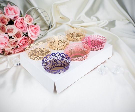 Košíček na cupcake - sada 12 ks - CC1303