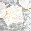 Obrúsky - Napkins Love, white (20 ks) - UB105