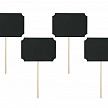 Zápich - Cards on a stick, black (4 ks) - ZP4001