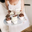 Zápich - Cupcake toppers Love, silver (6 ks) - ZP4002