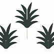 Zápich - Cupcake toppers Aloha - Pineapple (6 ks) - ZP4004