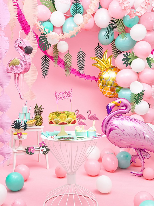 Zápich - Cupcake toppers Aloha - Pineapple (6 ks) - ZP4004