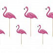 Zápich - Toppers Aloha - Flamingos (6 ks) - ZP4008