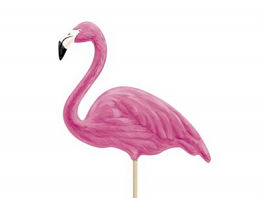 Zápich - Toppers Aloha - Flamingos (6 ks) - ZP4008