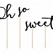 Zápich - Toppers Oh so sweet (3 ks) - ZP4010