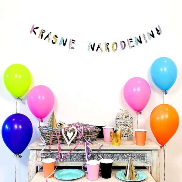 Párty girlanda – Krásne narodeniny – GR5052-01