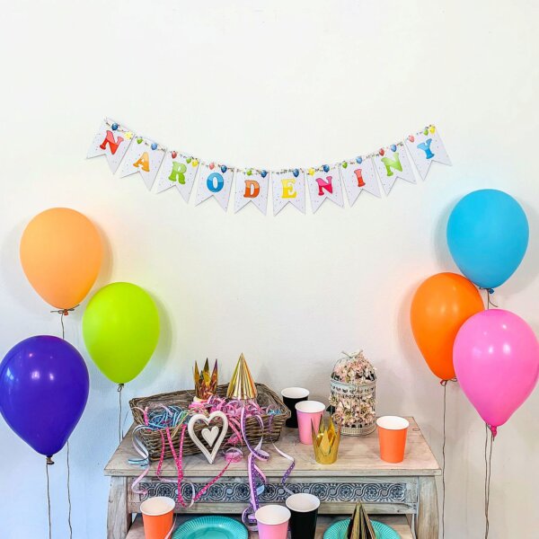 Párty girlanda – Narodeniny – GR5064