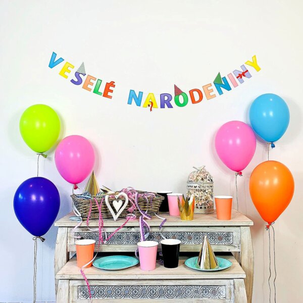 Narodeninová girlanda – Veselé narodeniny – GR5065