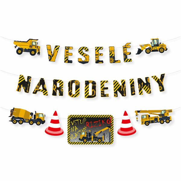 Narodeninová girlanda pre veľkých chlapcov – GR5106-01