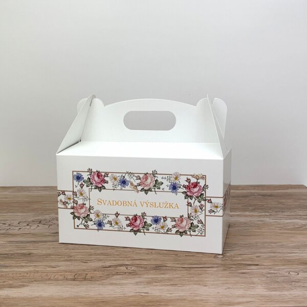 Svadobná krabička na výslužku - K56-2091-01