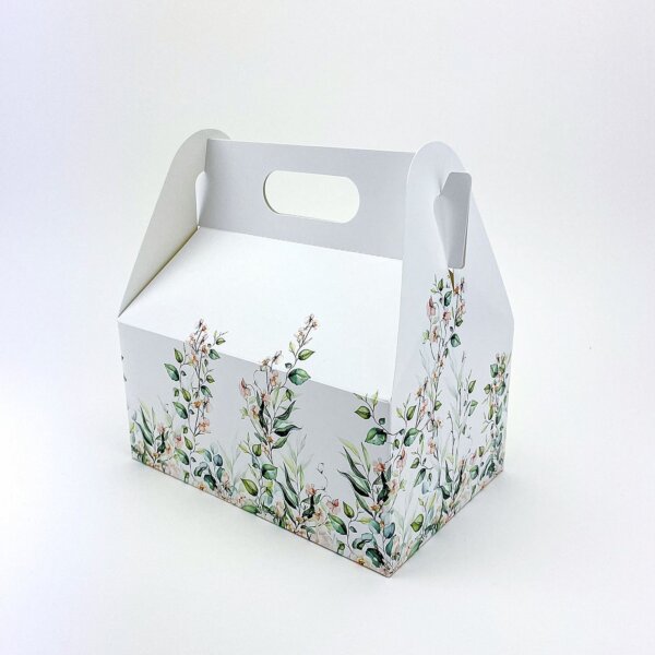 Svadobná krabička na výslužku s jemným motívom - K57-2199A-01