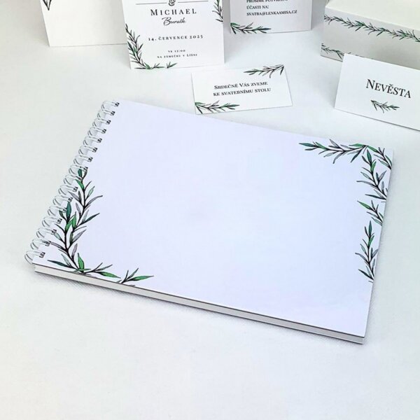 Svadobná kniha s rozmarínom - SK-A-4000U