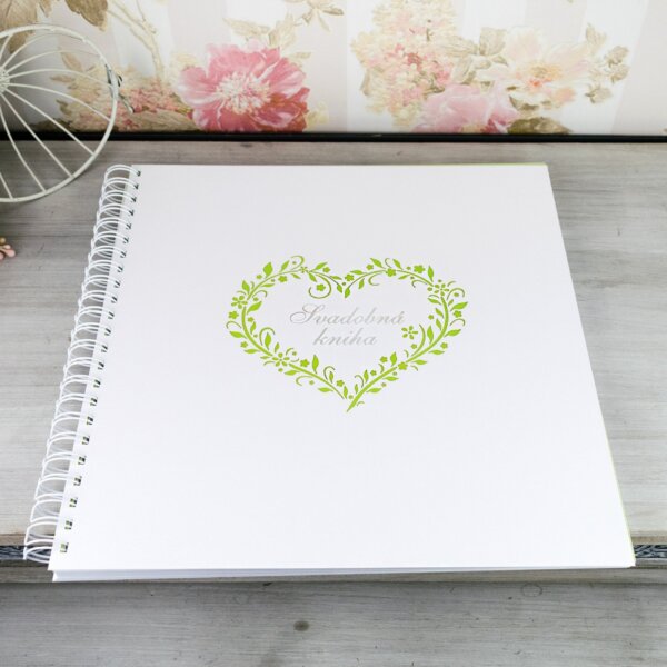 Svadobná kniha so srdiečkom - SK-K-982-S