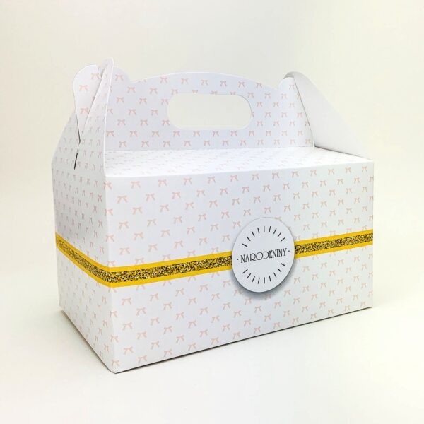 Krabička na zákusky NARODENINY - K56-5003-01-S