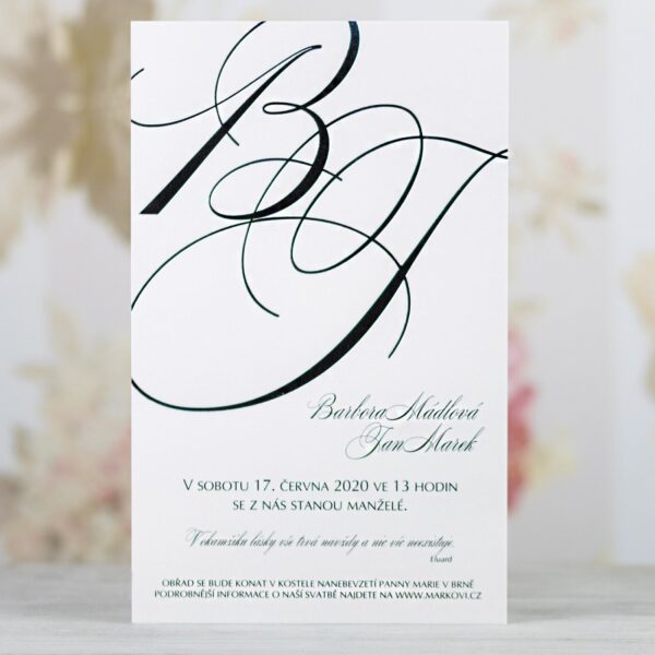 Svadobné oznámenie - G2074A